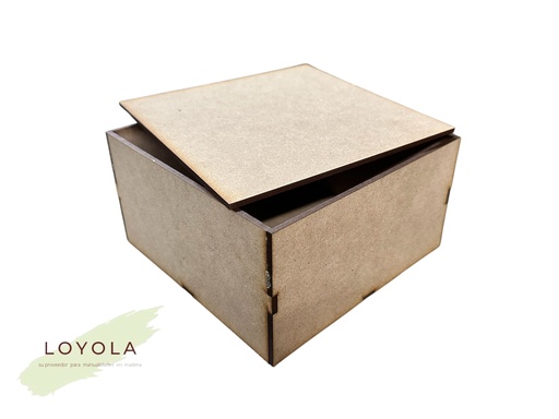 [L20-013] L20-013 Caja 15x15x8cm con tapa de poner