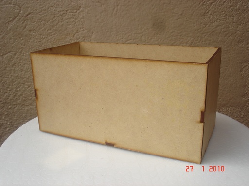 [L20-048] L20-048 Caja rectangular 20x10x6 (sin tapa)