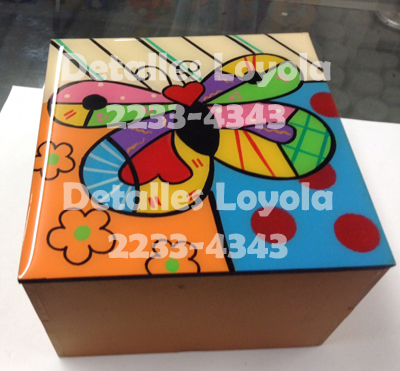 [L20-057a] L20-057a Caja 12x12x8 con tapa de poner/mariposa BRITO (plana)