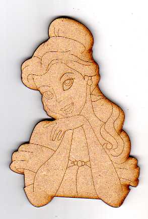 [L22-005] L22-005 Princesas Bella (torso) 10cm.