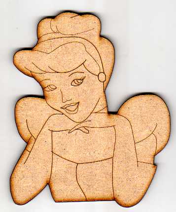 [L22-007] L22-007 Princesas Cenicienta(torso)10cm
