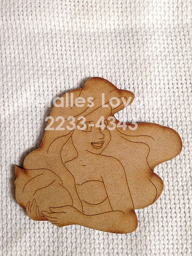 [L22-013b] L22-013b Princesas Sirenita (torso) 10cm