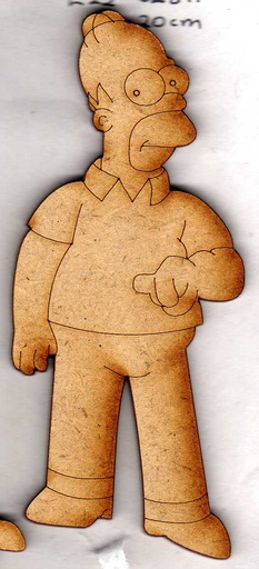[L22-033] L22-033 Homero Simpson 10cm