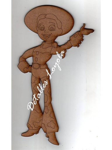[L22-052a] L22-052a Jessie La Vaquerita - Toy Story 25cm