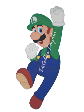 [L22-061] L22-061 Luigi-Mario Bros de pie 12cm