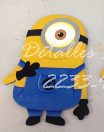 [L22-091a ] L22-091a  Minion 1 ojo Mi villano Favorito 25 cm