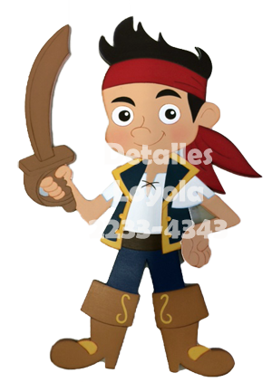 [L22-093] L22-093 Jake el Pirata 10cm 