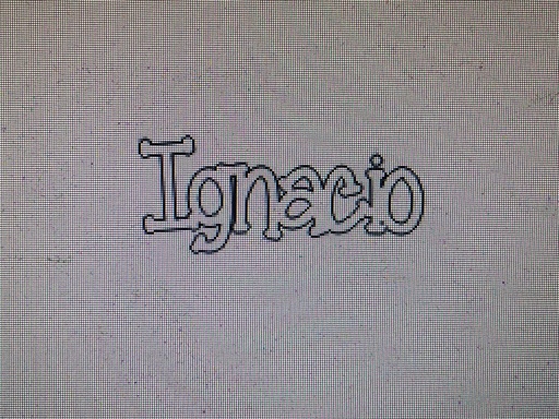 [L24-018] L24-018 Nombre 10cm de alto x50cm max de largo con minusculas