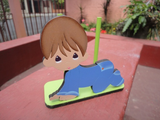 [L25-005] L25-005 Servilletero Bebe Gateando