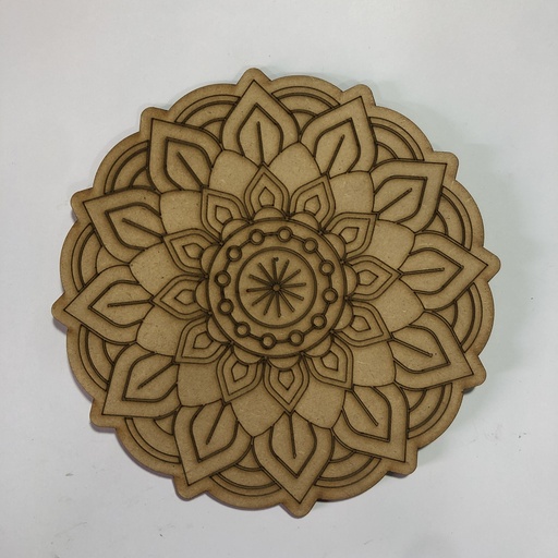 [L31-009b] L31-009b Mandala plana henna1  30cm