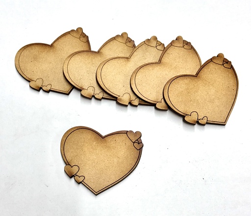 [L33-055] L33-055 Paquete corazón con corazones L1-012 L33-055