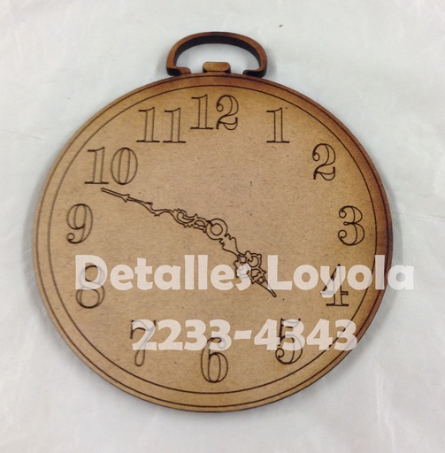 [L34-007] L34-007 Vintage Reloj de bolsillo 9cm
