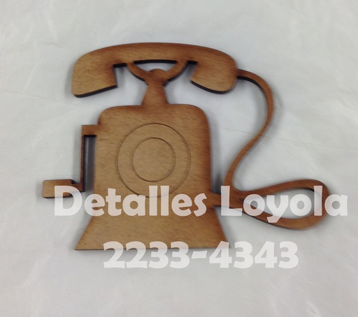 [L34-011] L34-011 Vintage Telefono de mesa 7cm